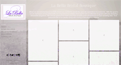 Desktop Screenshot of labellabridalaz.com